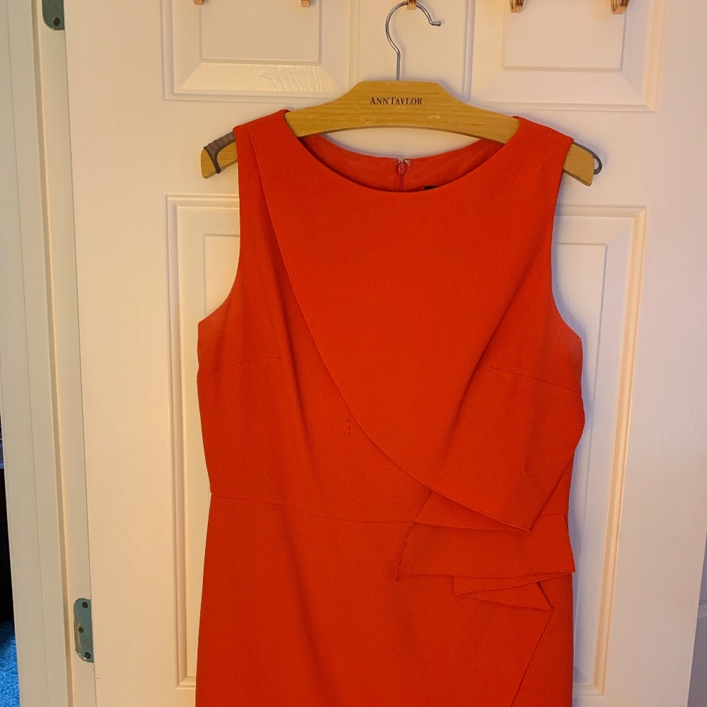Ann Taylor Pink Sleeveless Dress